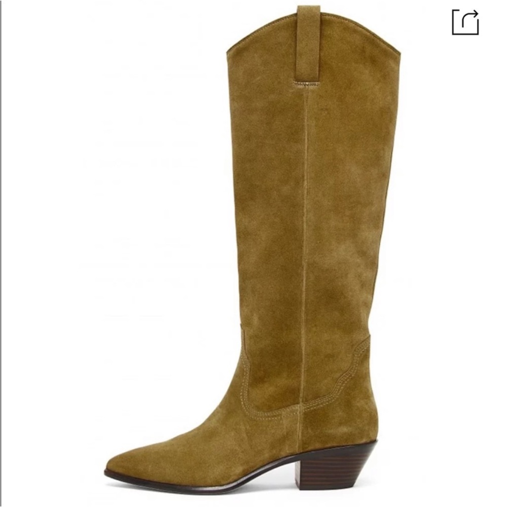 Loeffler Randall Dylan Suede Western Boot